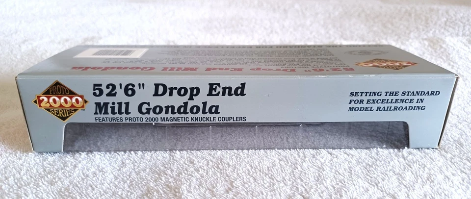 Proto 2000 HO Scale Ann Arbor 52’6” Drop End Mill Gondola, New in Box - Image 4 of 4