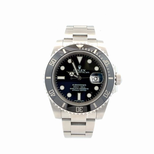 Rolex Submariner 116610LN 40mm Black Ceramic Bezel Black Dial 2015 Card