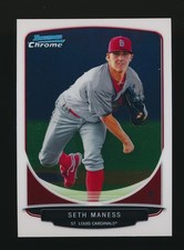 SETH MANESS ⚾ 2013 Bowman Chrome Prospects #BCP64 St. Louis Cardinals