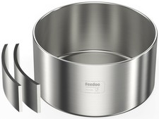 1Gallon Double Layer 304 Stainless Steel Dog Bowl - Insulated  Durable  Non...