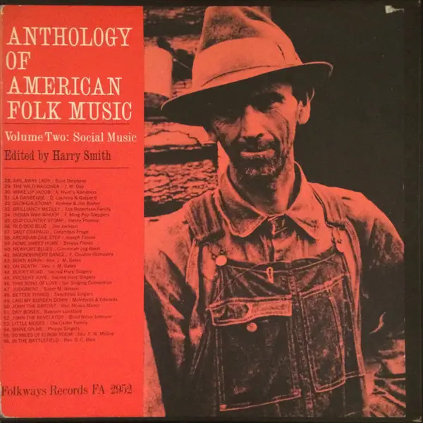 2xLP Harry Smith Anthology Of American Folk Music Volume Two