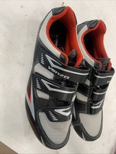 Venzo 3 Strap Cycling Bike Shoes W/new Cleats Men’s Sz US 9.5 Women Sz11 Euro 44