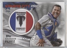2022 Topps Series 1 City Flag Commemorative Relics Salvador Perez Patch 0fa7