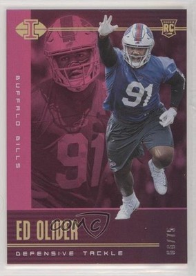 2019 Panini Illusions Trophy Collection Pink 66/75 Ed Oliver #67 Rookie RC 0t1
