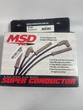 Msd 31193 Black 8.5mm Super Conductor Spark Plug Wire Set