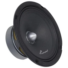 Audiopipe 6.5" 50 Watt 4-Ohm  Car Audio Midrange Loudspeaker w Bullet Tweeter