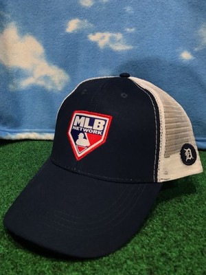 Detroit Tigers Hat MLB Network Blue Trucker Mesh BDa Sports cap Snapback H15