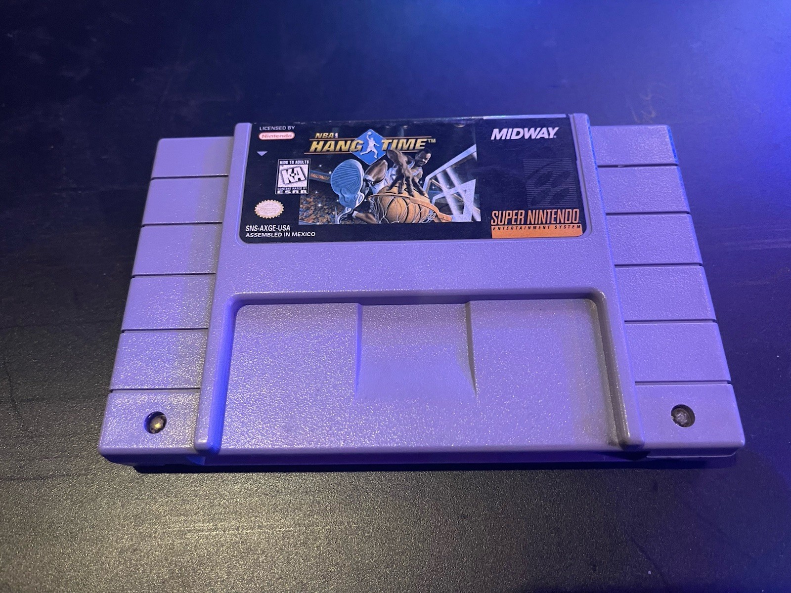 NBA HangTime (Super Nintendo Entertainment System, 1996) Working Game Only