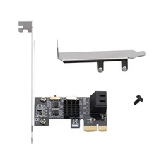 2 SATA interfaces Port SATA III Expansion Controller Adapter Card 6G