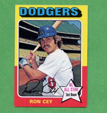 1975 Topps #390 Ron Cey EX-MINT or BETTER Dodgers NICE