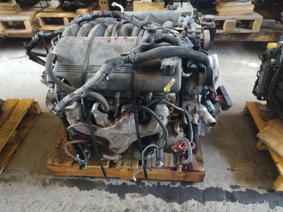 2001-2003 Chevrolet Corvette Complete Engine Changeover - 5.7L, LS1, 77K Miles Foto 2 de 4