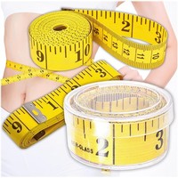 MaßBand KöRper 150Cm SchneidermaßBand Bandmaß Messband Gelb