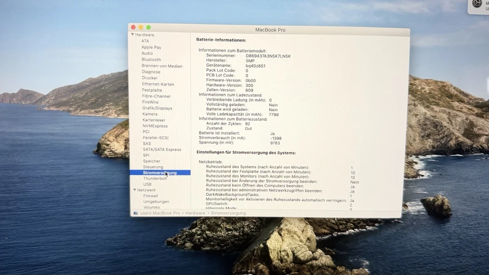 Apple MacBook Pro 16" 2019 · i9 · 16GB · 512GB, Foto 3 von 5