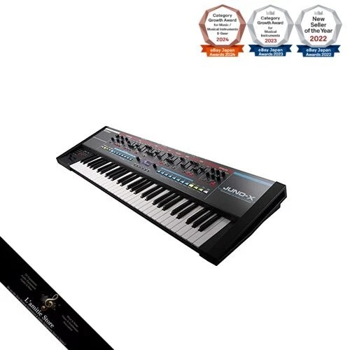 Roland JUNO-X Synthesizer: 61 Tasten eingebaute Stereolautsprecher satter... - Bild 3 von 4