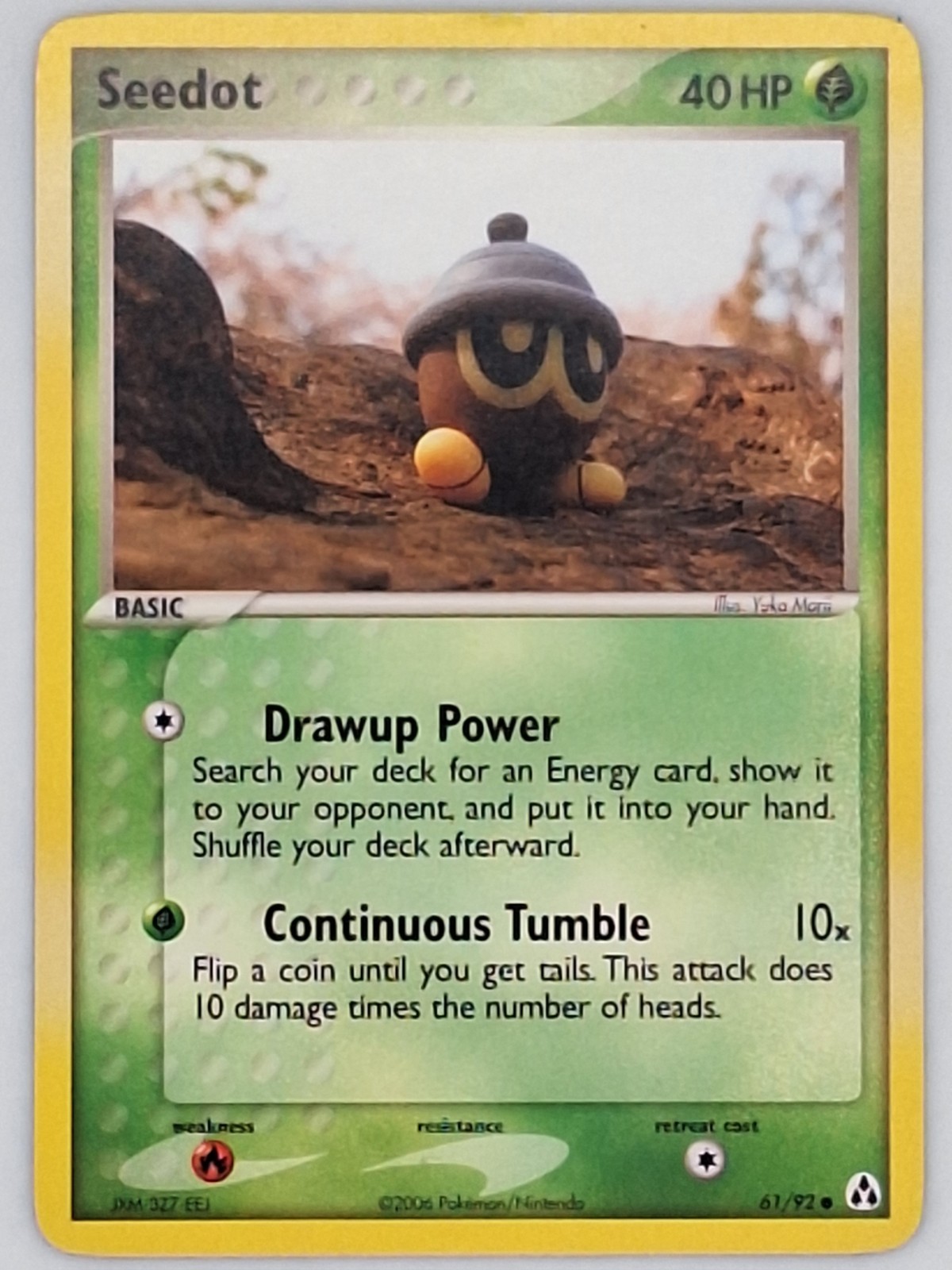 Seedot 61/92 Pokemon - EX Legend Maker MP