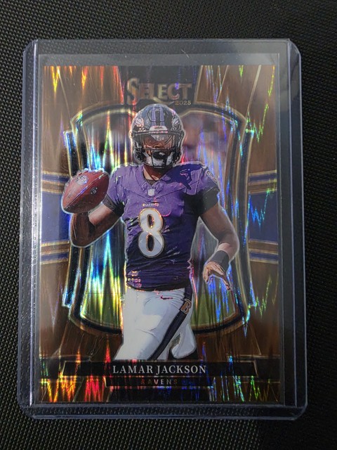 2025 Select - Lamar Jackson 127/899 Copper Shock Premier Level #160 Ravens 🔥