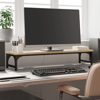 Monitor Standard 85X23X15,5 Cm Verarbeitetes Holz Sonoma E