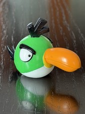 Hal Angry Birds Toucan Green Bird Figure RARE 3 Boomerang Plastic