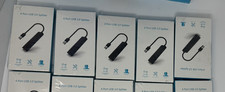 Lot of 5 USB 3.0 Hub 4-Port USB Hub USB Splitter USB Expander