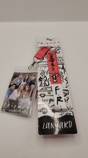Friends TV Show Reversible Lanyard with Breakaway Clip and ID Holder White