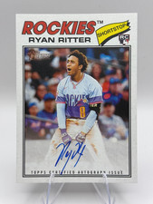 2026 Topps Heritage - Real One Autographs Ryan Ritter #ROA-RR AUTO ROOKIE