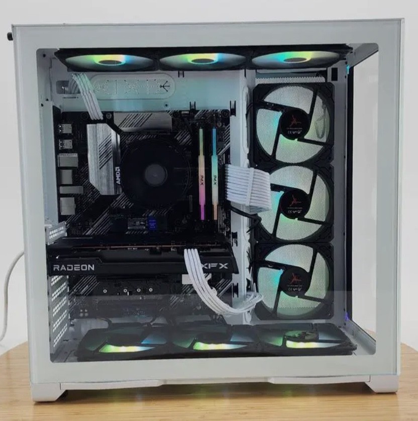 Gaming PC Ryzen 5 5500 16GB RAM 1TB SSD RX 6600 8GB Windows 11 