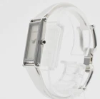 Vintage [N MINT] GUCCI 1500L Silver Dial 12mm Qz Bangle Ladies Watch JAPAN