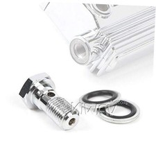 3/8 Inch -24 Banjo Bolt with Washers 3/8"-24 banjo bolt with washers