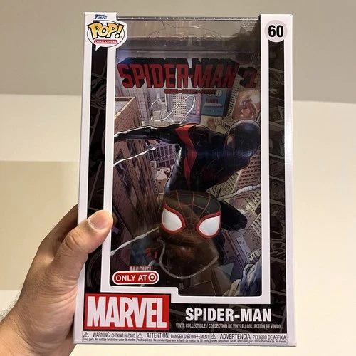 Marvel Miles Morales Spider-Man Funko Pop! #60 Comic Covers Target Exclusive New
