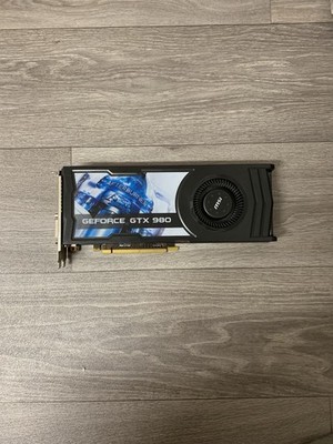 MSI NVIDIA GeForce GTX 980 4GB GDDR5 Gaming Grafikkarte Top Zustand