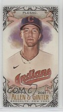 2021 Topps Allen & Ginter's Mini Black Border Short Print Zach Plesac #326 2g8
