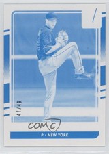 2016 Panini Donruss Test Proof Cyan 47/49 Steven Matz #171 1u6