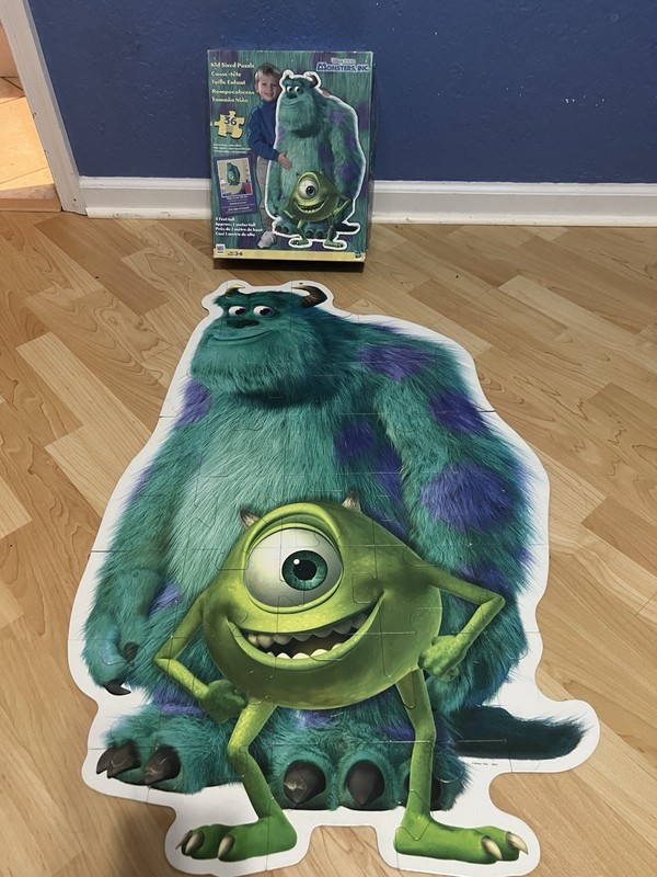 Disney Pixar Monsters, Inc. Mike Wazowski & Sulley Cardboard Standee