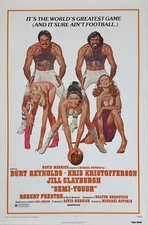 Semi Tough Movie Poster By McGinnis Original 1977 USA Release 1-SHT. UNFOLDED