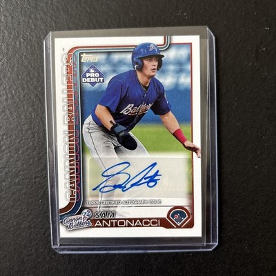2025 Topps Pro Debut Sam Antonacci Auto #PD-109