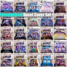 2026 Kids Gift Doona Quilt Duvet Cover Pillowcase Single Double King Bedding Set