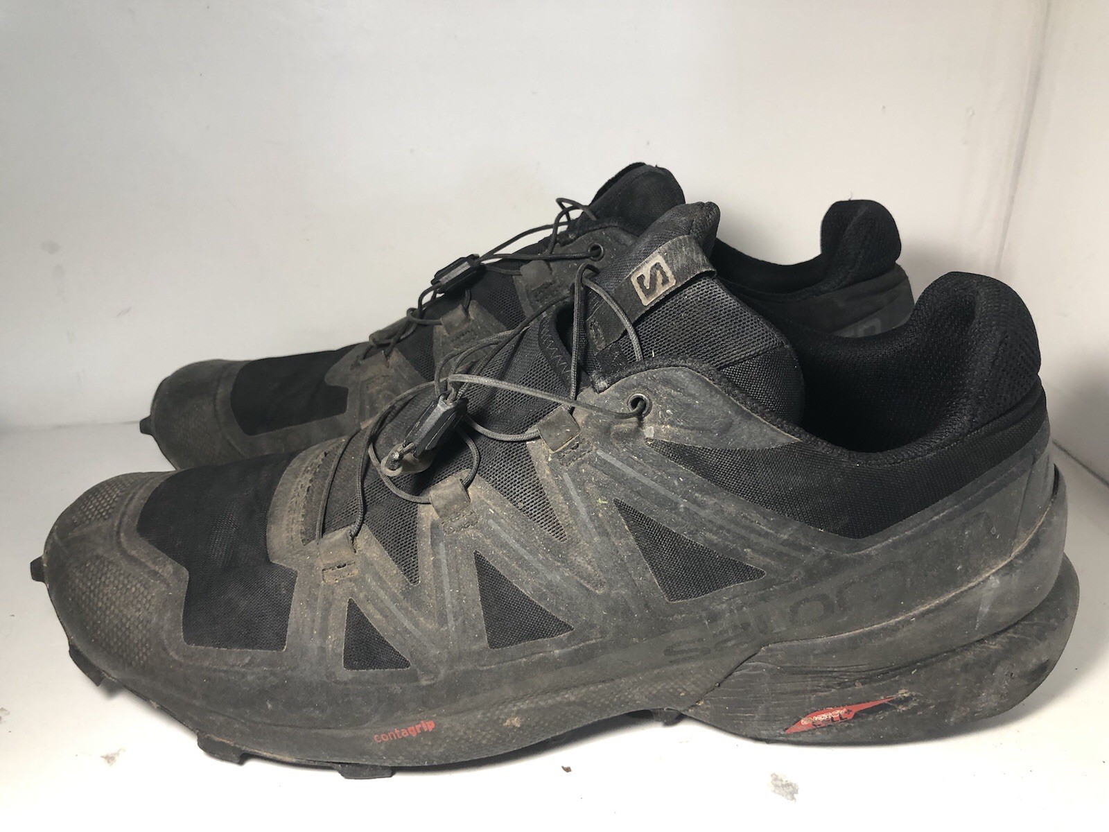 Scarpe sneakers Salomon Speedcross 5 uomo escursionismo trail running outdoor nere 13