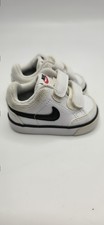 Nike Capri 3 - Size 2C White Black Toddler Sneakers 579949-106