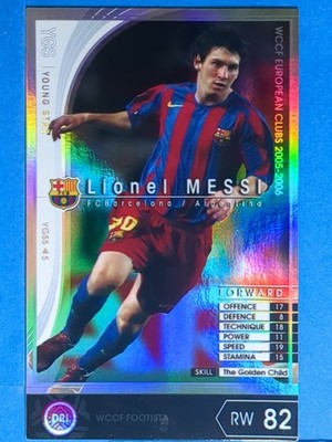 WCCF 05-06 YGS メッシ 海外版 WCCF European Clubs 2005-2006 YGS 5/5 Lionel Messi Japan | eBay