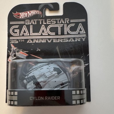 Hot Wheels Battlestar Galactica 35th Anniversary Cylon Raider Die-Cast