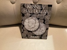 H.E. Harris & Co Kennedy Half Dollar 2000-2013 Coin Album - Used