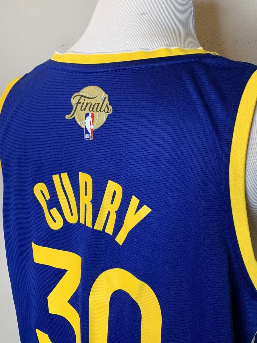 Curry30 Warriors ユニフォーム Stephen Curry #30 Golden State Warrior Men's Finals Jersey