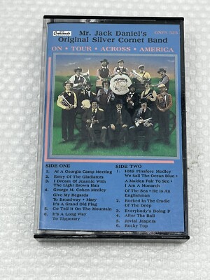 Jack Daniels Original Silver Cornet Band:On Tour Across America (Cassette, 1993)