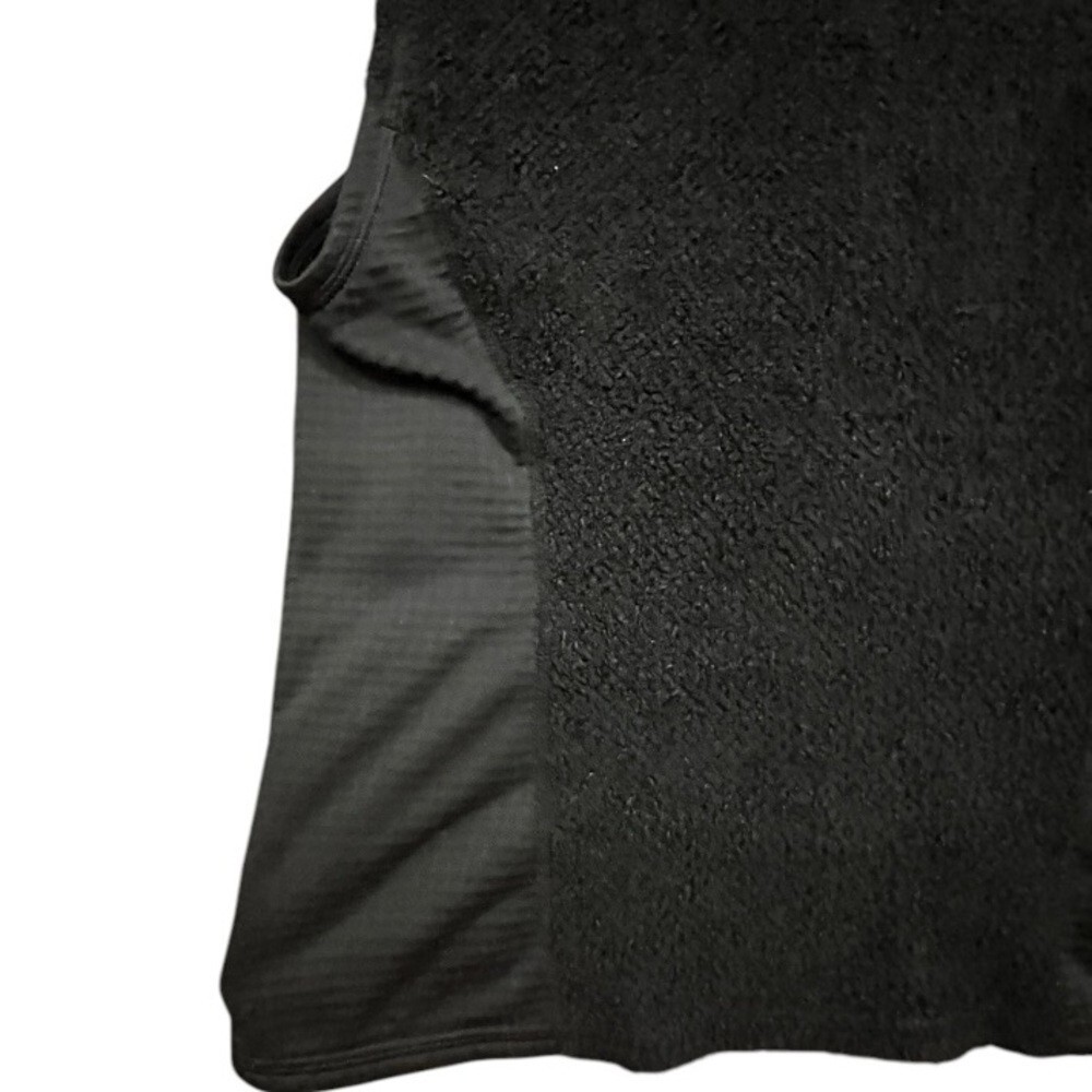 VTG Patagonia Vest Full Zip Fleece with Merrell Logo Black USA Women's Medium thumbnail 6