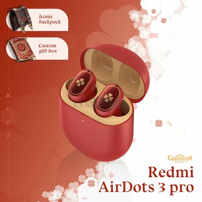 Xiaomi Redmi Airdots 3 Pro Earphones Genshin Klee Customize Gaming headphone