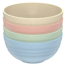 4pcs Cereale Ciotole Set Dessert Insalata Zuppa Ciotola Casa Tavolo da Pranzo