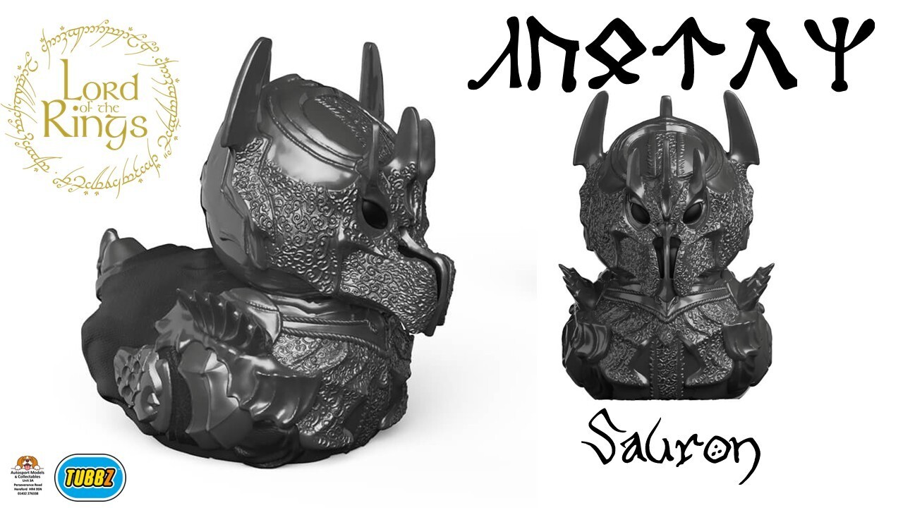 El Señor de los Anillos - Pato de Goma Sauron Tubbz