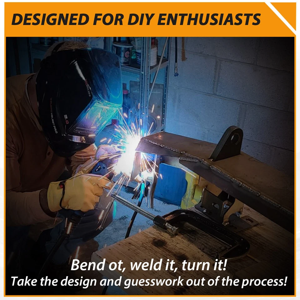 DIY Front & Rear Bumper Kit Bare Metal For 1984-2001 Jeep Cherokee XJ New Foto 4 de 4