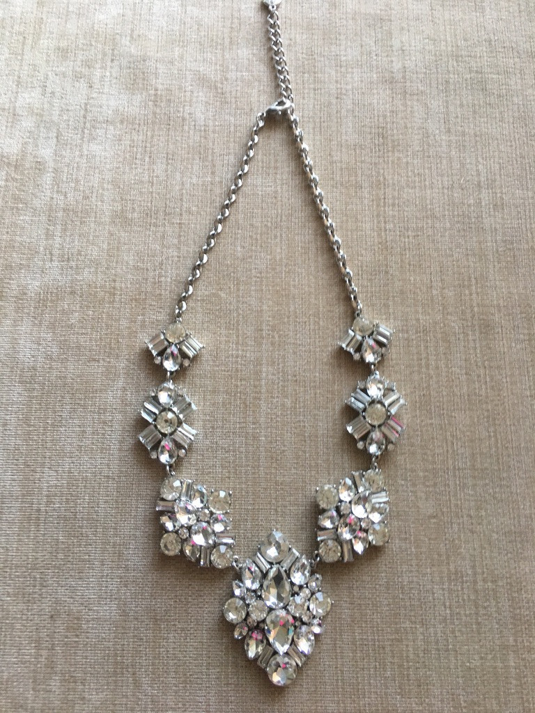 Sparkling Rhinestone Statement Necklace - image 6