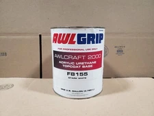 Awlgrip F8155/1GL Topcoat Acrylic Topcoat Base Stark White Boat Slight Rust